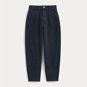 everlane | the utility barrel pant (tall) - navy